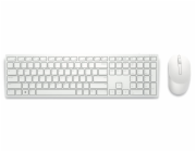 DELL KM5221W bezdrátová klávesnice a myš maďarská/ hungarian/ HU bílá
