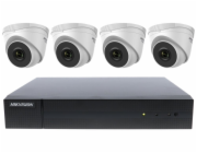 HIKVISION HiWatch Network PoE KIT HWK-N4184TH-MH/ 4Mpix/ 4x kamery IPC-T240H/ 1x NVR HWN-2108MH-8P/ 1TB HDD