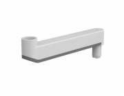 Ergotron CareFit Combo Extender - Upevňovací komponent (prodlužovací rameno, kryt kabelů, end caps) - hliník, plast - bílá - montáž na rameno - pro P/N: 45-618-251, 45-619-251, 45-621-251, 45-622-251