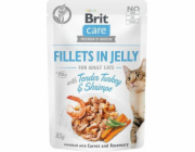 Brit CARE CAT sáček FJ TENDER TUREC & SHRIMPS /24 85g