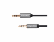 Kabel Jack 3,5mm konektor/Jack 3,5mm konektor 1m KRUGER & MATZ KM1226 Basic