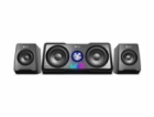 C-TECH reproduktory SPK-16, 2.2, RGB, černá