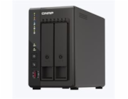 QNAP TS-253E-8G 2-bay desktop NAS, 4-core Intel, 8GB DDR4, 2xSATA, 2xM.2, 2x 2.5GbE, 2xHDMI, 4xUSB