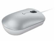 Lenovo myš CONS 540 USB-C kabelová kompaktní - stříbrná (Cloud Grey)