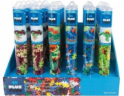 Bricks Plus Plus Tubes mix 4 dinosaurů, zobrazení 24 kusů