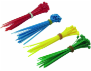 Páska stahovací 150/2,5 mm-100 ks mix barev