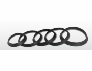 Těsnění kroužek kuželový pryž do odpadních sifonů-5 ks