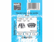 Těsnění pod sedla ventilů M18-5 ks