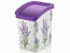 Koš odpadkový 11,6 l dekor "LEVANDULE" plast