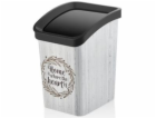 Koš odpadkový 6 l "HOME" plast