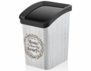 Koš odpadkový 6 l "HOME" plast