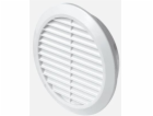 Mřížka větrací kruhová bez síťoviny 50 mm bílá (komple