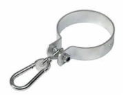 Objímka houpačková 100 mm s karabinou