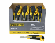 Nůž odlamovací 18 mm s posuvnou aretací v prodejním boxu