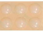 Tlumič nárazu 19 mm silikon 6 ks samolepící