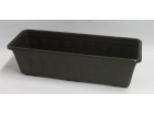 Truhlík Gardenflor 50 cm hnědý