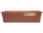 Truhlík samozavlažovací 40 cm hnědý Fantazie
