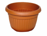 Květináč 110 mm TERRA terakota plast