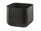 Květináč Cube Planter antracit 29,5x29,5 cm
