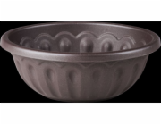 Květináč mísa 22 cm hnědý Lea