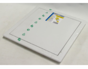 Dvířka vanová 300x300 mm bílá