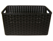 Košík univerzální 19,5x28x38,5 cm Ratan wenge