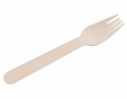 Vidlička dřevěná jídelní 100ks Woodline ECO 100% Natural