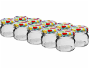 Sklenice zavařovací 30 ml 10 ks s víčkem 43 dekor
