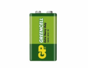 Baterie 9 Volt GP Greencell (ve fólii)