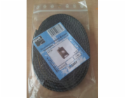 Šňůra skelná bezazbestová 10x3 mm/2 m samolepící