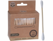 Tyčinky vatové 200 ks bambus