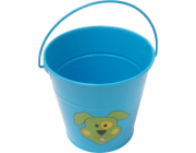 Kyblík dětský kovový 1,2 l modrý