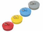 Zátka vany 46 mm barevná (červená,modrá,šedá,žlutá)