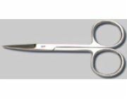 Nůžky záděrkové 9 cm ohnuté nerez KDS typ 4250