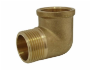 Koleno 1" mosaz 6510 90 MF