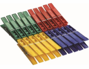 Kolíčky na prádlo 20 ks/72 mm plast