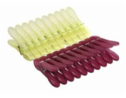 Kolíčky na prádlo 20 ks/80 mm plast