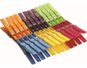 Kolíčky na prádlo 24 ks/80 mm plast Extra