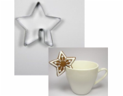 Vykrajovátko hvězda na hrnek 6,5 cm