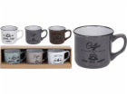 Hrnek 100 ml 3 ks na espresso keramika