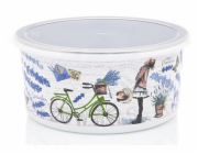 Dóza PROVANCE smalt 20 cm/2,5 l s plastovým víčkem