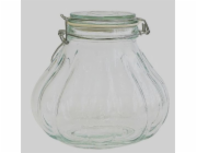 Dóza 1,3 l skleněná cibule s patentním uzávěrem