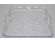 Podnos krystal 30x30 cm