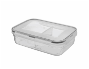 Dóza PRIM dělená 2 sekce 21x15x6 cm