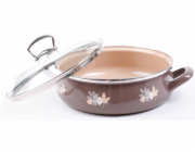 Rendlík smalt 24 cm/3,4 l s poklicí elegant LÍSTKY