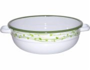 Mísa smalt 1 l dekor lístků