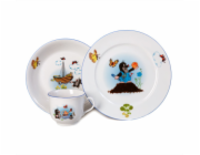 Sada jídelní dětská 3 díly KRTEČEK NA KRTINĚ