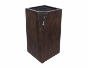 Stojan na nože ORION Wooden 11x11x23cm