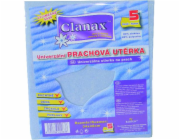 Utěrka prachu 38x35 cm 110g/m2 Clanax 5 ks