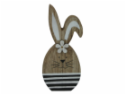 Dekorace zajíc natur 15 cm